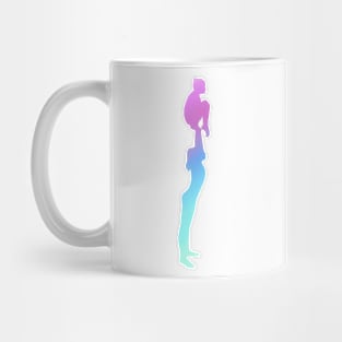 Women’s pair doing high tuck Mug